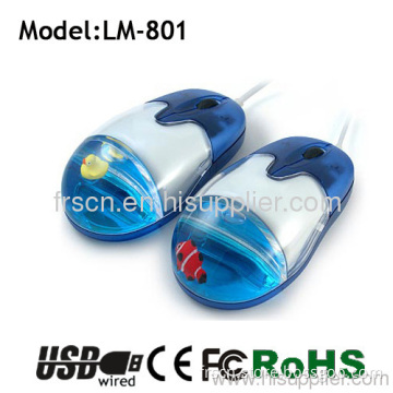 Lm-801 Wired Or Wireless Gift Liquid Mouse 